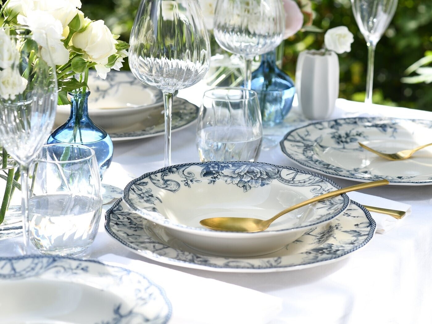 CreaTable 24768, Adelaide Blau, Tafelservice 8-tlg, Porzellan ab 62,26 € (Oktober 2026)