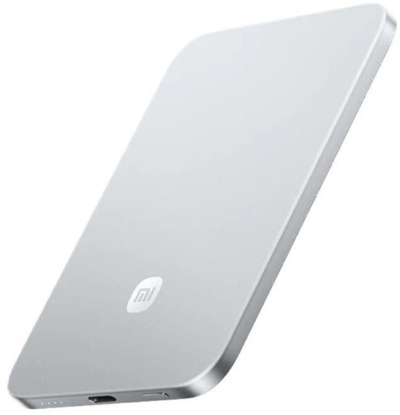 Xiaomi UltraThin Magnetic Power Bank 5000 15W Glacier Silver