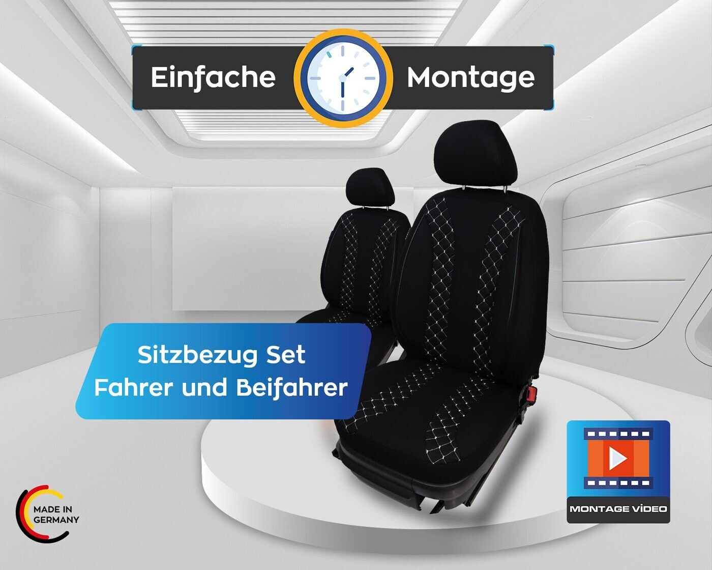 Stromversorgung powerBOXX meanwell für Volkswagen T5/T6/T6.1 - BUSBOXX
