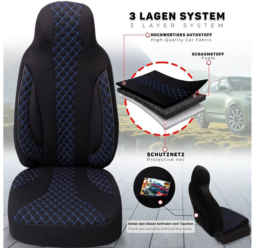 BREMER SITZBEZÜGE Autositzbezug für Mercedes B-Klasse W246 Bj 2011-18