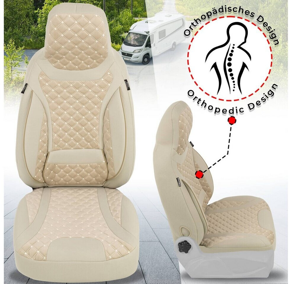 Bremer Sitzbezüge Autositzbezug für für Dreamer Select Camper Can XL (T1) Set Fahrer und Beifahrer Beige natur ab 134,10 € | Preisvergleich bei Bremer Sitzbezüge Autositzbezug für für Dreamer Select Camper Can XL (T1) Set Fahrer und Beifahrer Beige natur ab 134,10 € | Preisvergleich bei