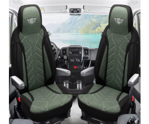 Bremer Sitzbezüge Schonbezüge Wohnmobil Camper Ducato Fahrer Beifahrer 814 Schonbezug Set In Schwarz