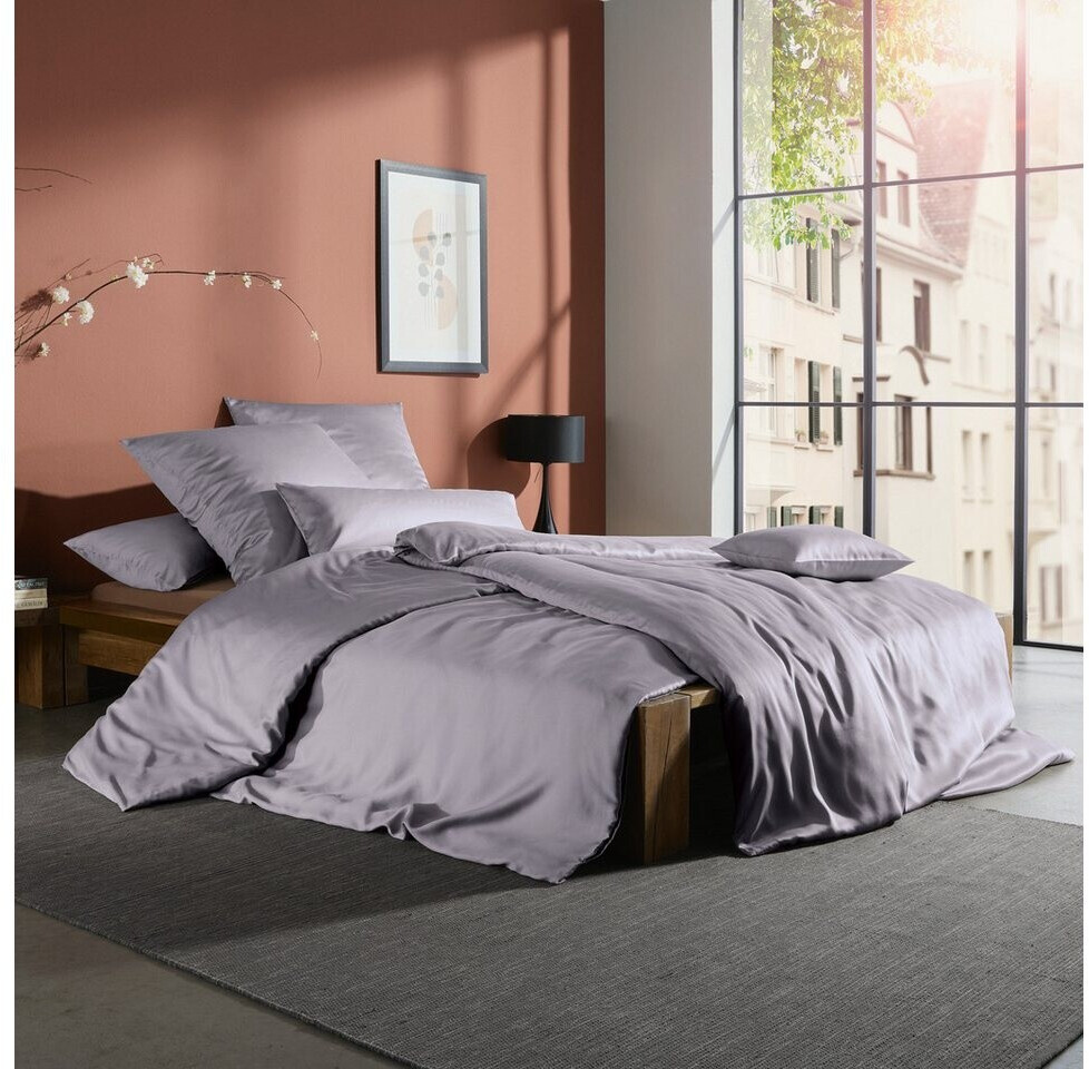 Erwin Müller Satin Kissenbezug Schwandorf aus TENCEL Lyocell 80x80 cm hellgrau ab 19,95 € (Oktober 2026)