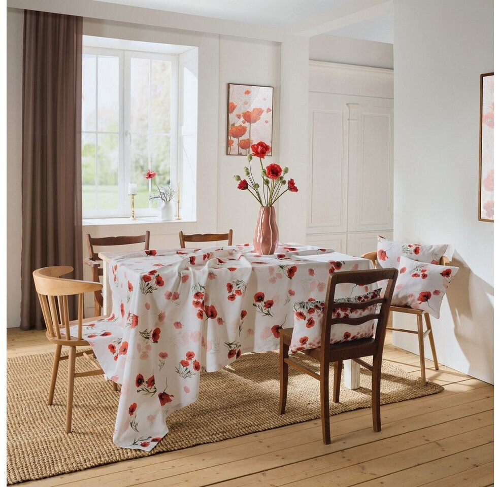 Erwin Müller fleckabweisende Tischdecke 130x220 cm rot ab 39,95 € (Oktober 2026)