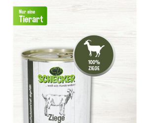 Schecker 100% Ziege Pur getreidefrei 48 x 410 g ab 152.45  | Vergleiche 2  Angebote auf idealo.de