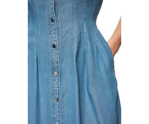 Marc Cain Serene Hues Midi Denim Kleid figurbetont (AC 21.42 D63) bleu  melange ab 296,99  | Preisvergleich bei idealo.de