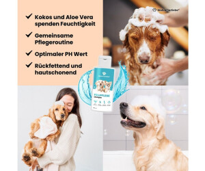 Wahre Tierliebe Tiershampoo Fellpflege PH Neutral Kokosnuss Aloe Vera gegen  Geruch und Schmutz 500 ml PH Neutral Feuchtigkeitsspendend Kokusnuss Aloe  Vera Silikonfrei ab 15.99  | Vergleiche 1 Angebote auf idealo.de