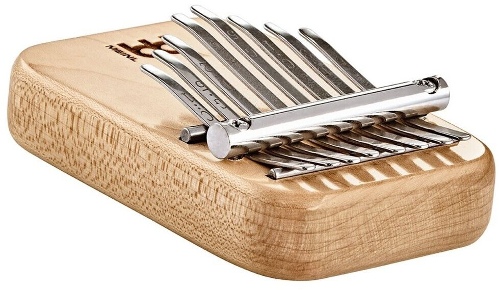 Sonic Energy Mini Kalimba - duimpiano met 8 tinten in C-majeur - kleine vingerpiano voor meditatie, kinderen, cadeau incl. reliëf (KL801TOL