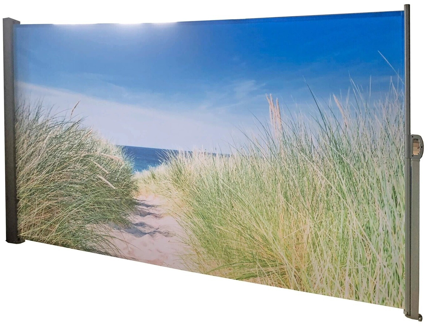 Deluke Seitenmarkise FABI Motiv Nordseekste Mehrfarbig Polyester Markise  Ausziehbar Sonnenschutz Windschutz Terrasse/Balkon ab 125.9  | Vergleiche  5 Angebote auf idealo.de