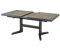 Outsunny Ausziehbarer Gartentisch Aluminium/PSPC 80-160x80x75cm weiß ...