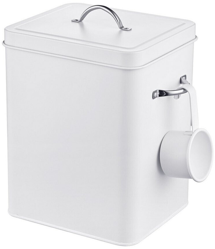 Relaxdays Waschmittelbox Metall 6 Liter Weiß ab 19,99 € (Oktober 2026)