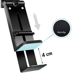 LogiLink AA0169 Falt- & klemmbarer Smartphonehalter für 4,7-6,9" 360°-drehbar, Bild 2
