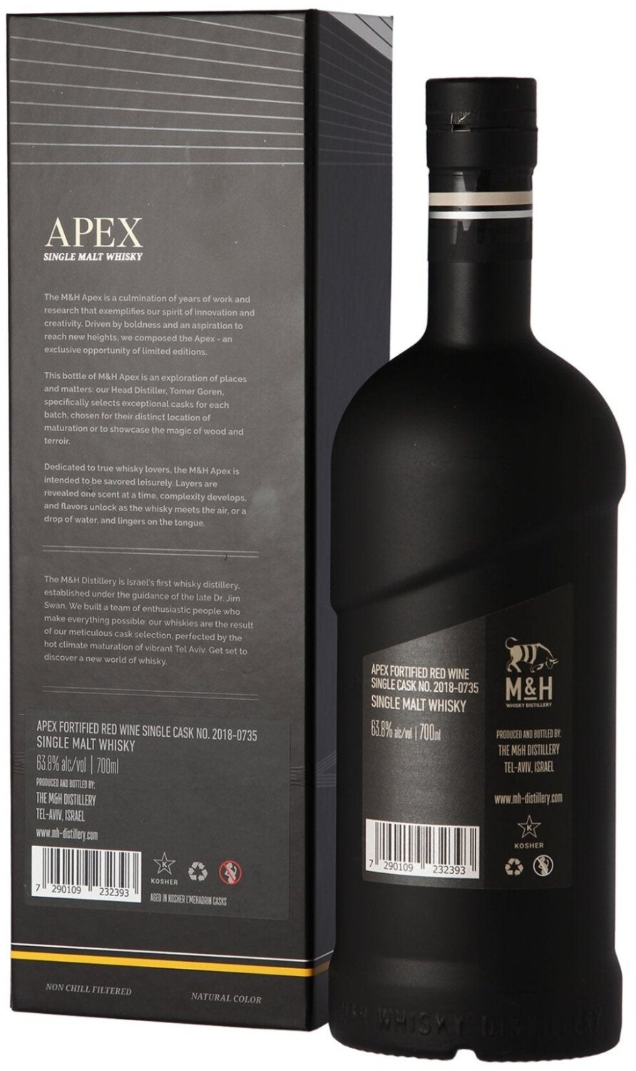ウイスキー M&H APEX SINGLE CASK RUBY PORT CASK SINGLE CASK - M&H Distillery
