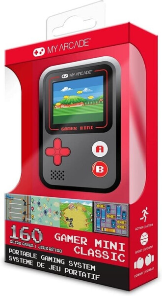 My Arcade Gamer Mini Classic schwarz/rot, Bild 2