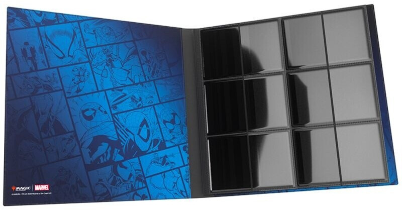 Gamegenic, Magic: The Gathering Marvel Spider-Man Album 18 poches – Spider-Gwen, 20 pages de chargement latéral, jusqu'à 360 cartes à pochettes