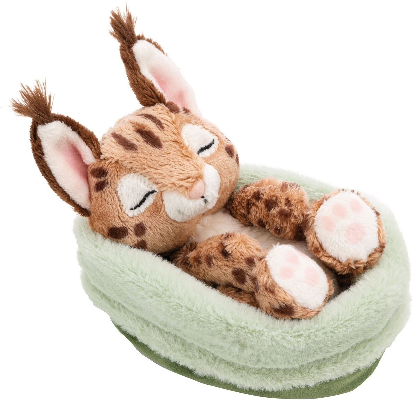 NICI Karakal 12cm schlafend im Körbchen grün ab 15,99 € (Oktober 2026)