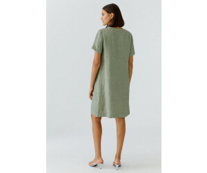 chinese dress ladies Oui Linen Cotton Midi Dress Blue  MMJs Fashion