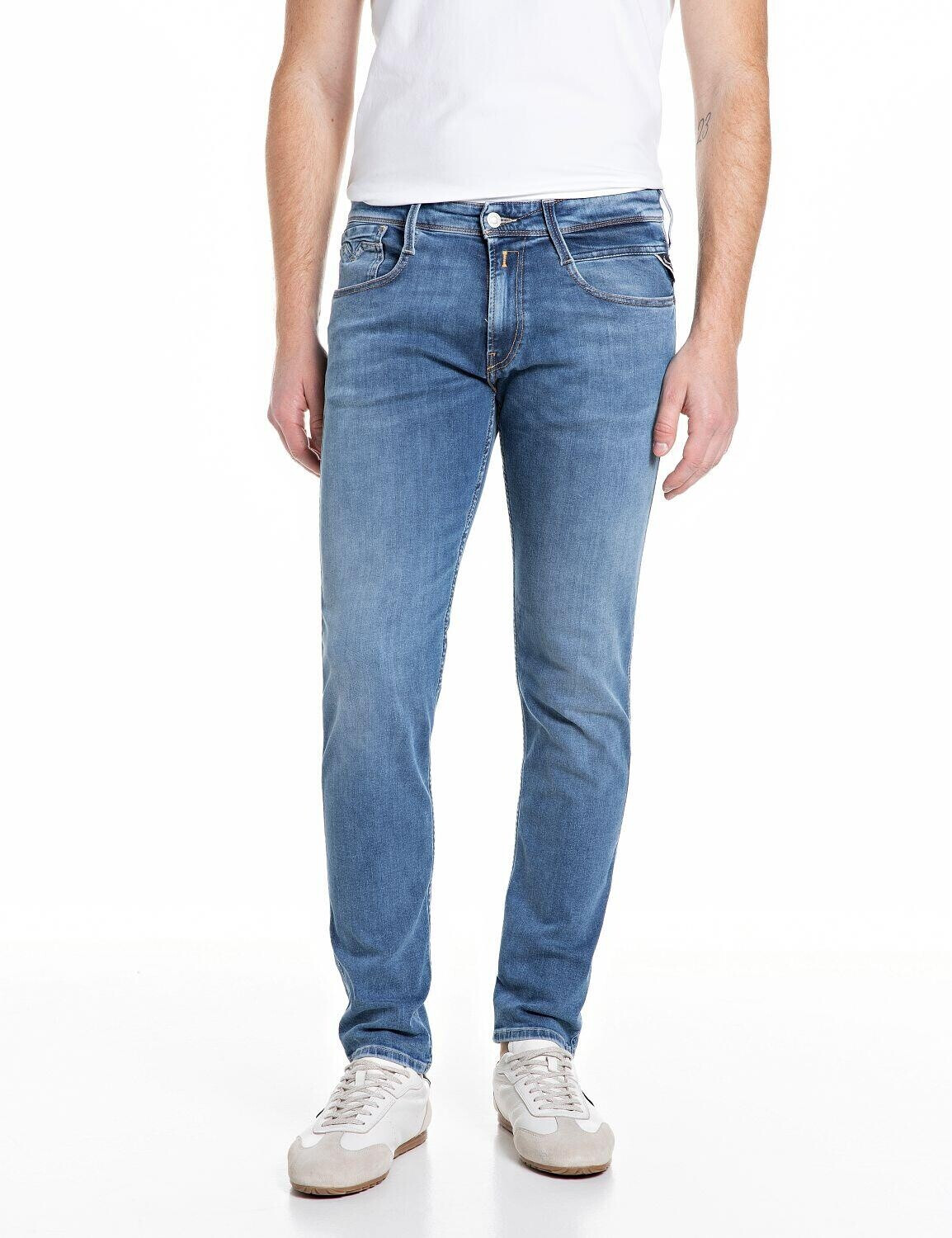 Replay Anbass Jeans heren,Medium Blauw 009,34W / 32L