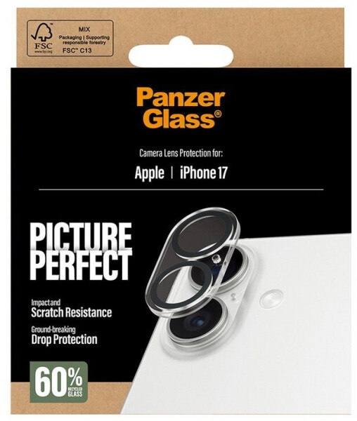 PanzerGlass Schutzfolie Picture Perfect 1 Stk Apple iPhone 17 Transparent, Bild 3