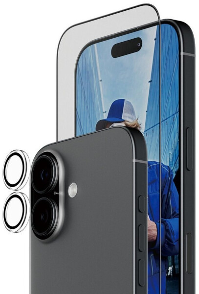 PanzerGlass Schutzfolie 2in1 Essentials Set Apple iPhone 17 Transparent