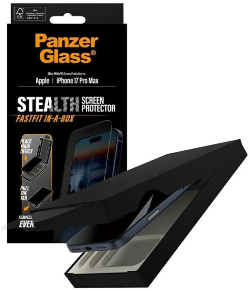 PanzerGlass Schutzfolie Privacy 1 Stk Apple iPhone 17 Pro Max Transparent