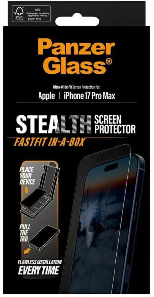 PanzerGlass Schutzfolie Privacy 1 Stk Apple iPhone 17 Pro Max Transparent, Bild 2