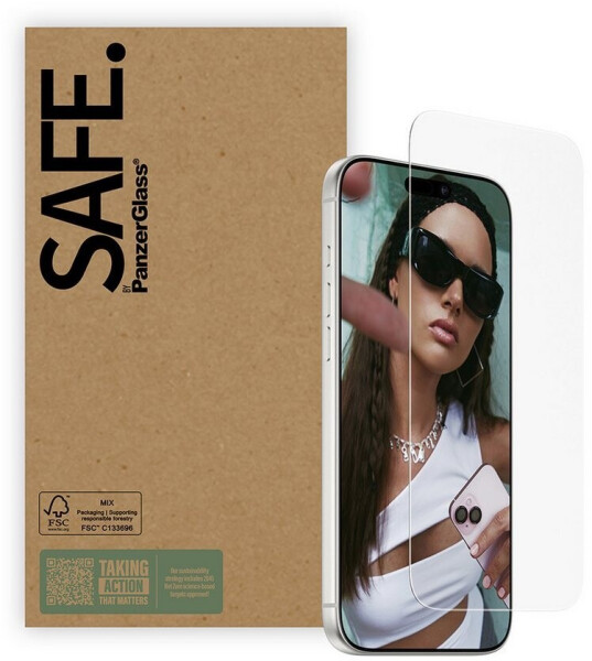 PanzerGlass Schutzfolie SAFE Ultra Wide Fit 10 Stk Apple iPhone 16 Pro Max 17 Pro Max Transparent, Bild 5