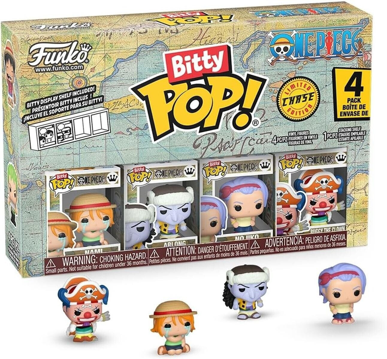 Buy Funko Bitty Pop! One Piece 4-Pack Series 2 from £10.00 (Today ...