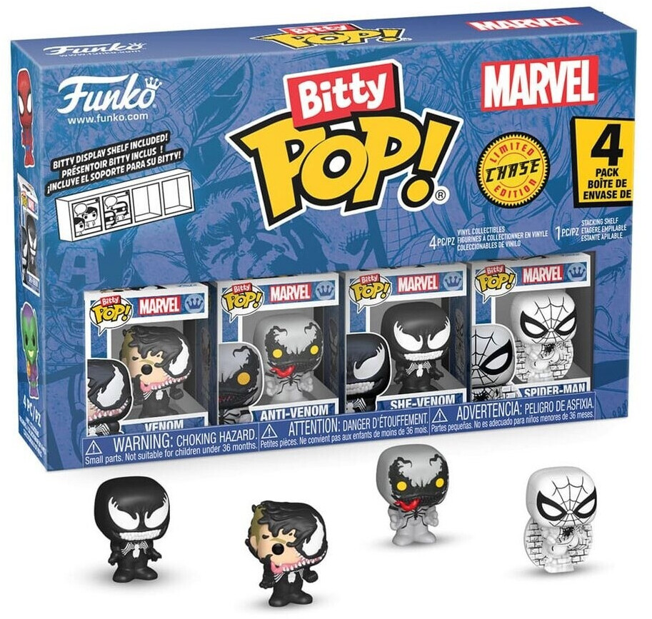 Buy Funko Bitty Pop! Spider-Man 4-Pack Series 3 from £10.00 (Today ...