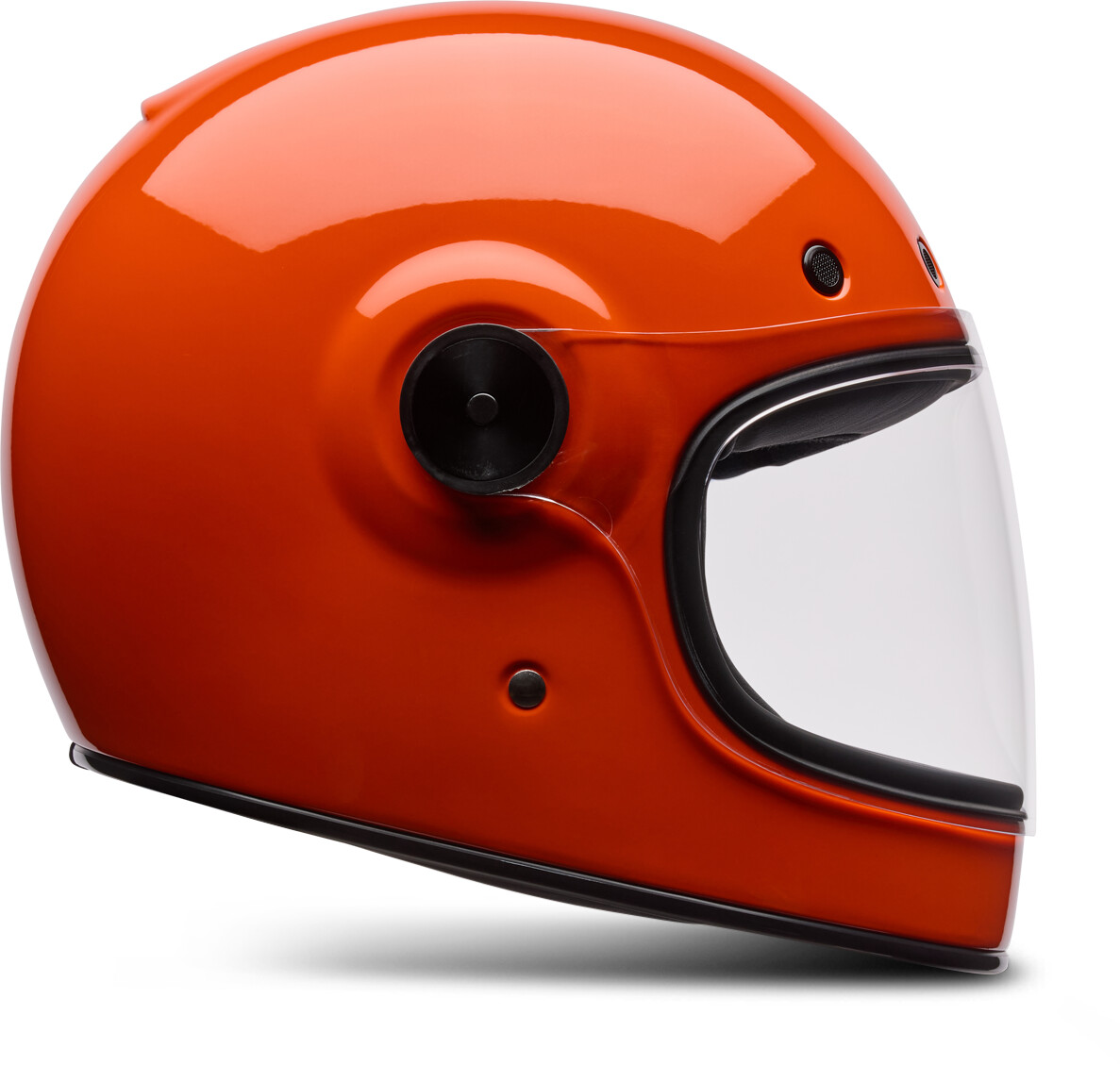 Bell Bullitt GT Solid ECE 22.06 Helm – Schwarz, Größe XL, Mit Verbesserter Belüftung, ClickRelease-Visier Und Magnetverschluss