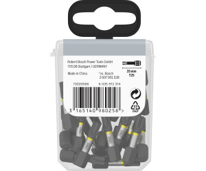 2er-Pack Bosch Professional Bits T25 – 25 Mm Länge, Für Akkuschrauber & Co.