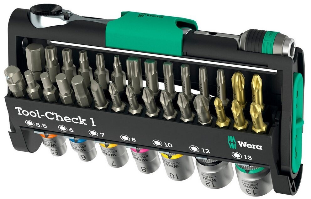 Wera 869/4M Set 05073495001 Steckschlüssel-Maschinenaufnahmen-Set 50mm Wera 869/4M Set 05073495001 Steckschlüssel-Maschinenaufnahmen-Set 50mm