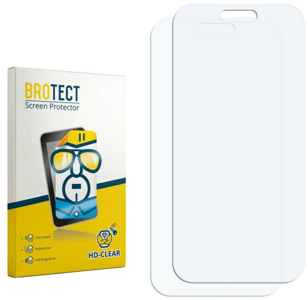 BROTECT Schutzfolie für Apple iPhone 17 Pro Max, 2 Stück, Displayschutz Schutz Folie Klar Transparent, Bild 3