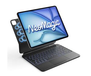 Inateck NeoMagic Keyboard Case iPad Air 13 2026/2025/2024 Black ab
