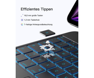 Inateck NeoMagic Keyboard Case iPad Air 13 2026/2025/2024 Black ab