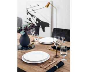 Villeroy & Boch Pizza & Pasta Set Manufacture Rock, Gourmetteller und Pastateller für 2 Personen