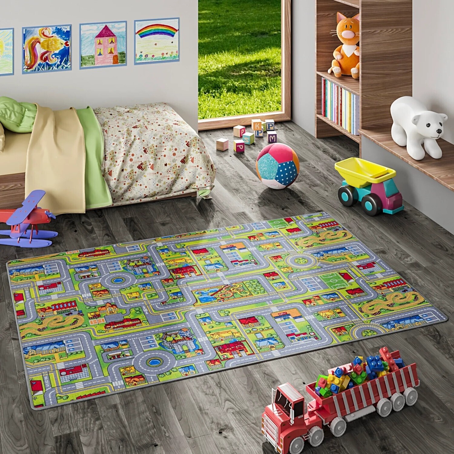 Snapstyle Kinderteppich 200x250 cm Abenteuerland Bunt ab 89,90 € (Oktober 2026)