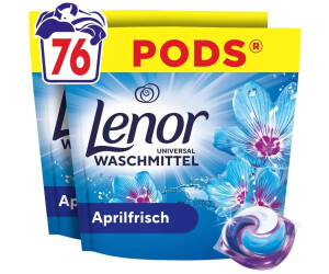 Lenor Universalwaschmittel All-in-Pods »Aprilfrisch« 76 WL weiß ab 23,99 € 