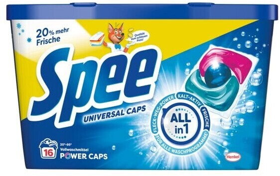 Spee Waschmittel-Pods »Universal Caps ALLin1« 16 WL ab 7.72 €