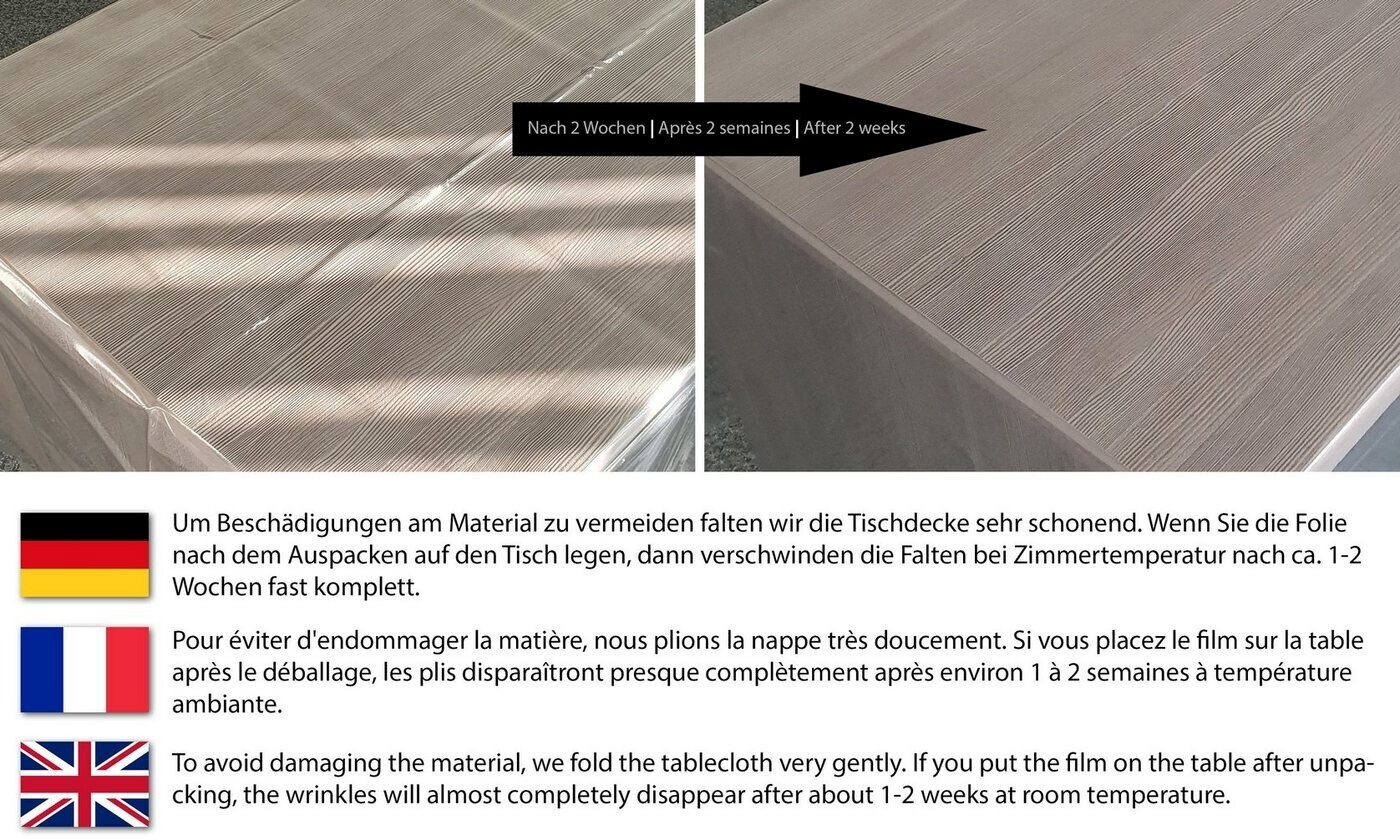 Beautex Transparente Tischdecke Klarsicht Folie, RUND OVAL ECKIG, 0.30 mm (1-tlg), Eckig 130x200 cm ab 15,99 € (Oktober 2026)