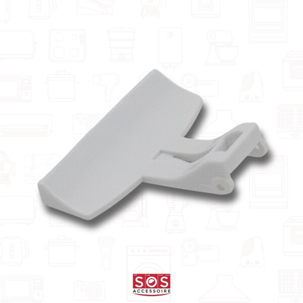 Whirlpool SOS Accessoire Türgriff für Waschmaschine 481249818261 ARDO, BAUCKNECHT, BAUKNECHT, BLOMBERG, BRANDT, ELEKTRA-BREGENZ, IGNIS, IKEA , L, Bild 3