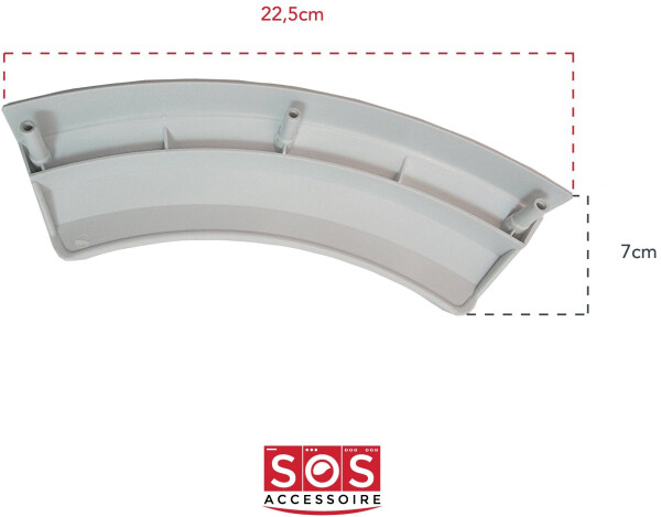 Bosch Wäschetrockner Türgriff Weiß 64421 Für Spl27343 Spl27343 Wte Wtv Wts Serie, Bild 5