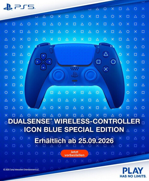 Sony DualSense Wireless Controller Icon Blue (Limited Edition), Bild 8