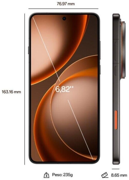 OPPO Find X9 Ultra 12GB 512 GB Canyon Orange, Bild 20