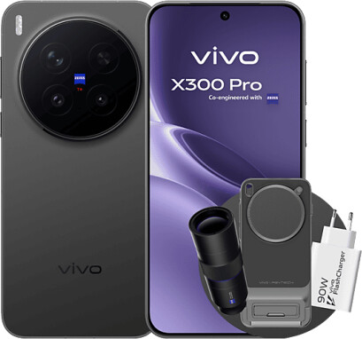 Vivo X300 Pro Phantom Black + Case + Telephoto lens kit, Bild 6