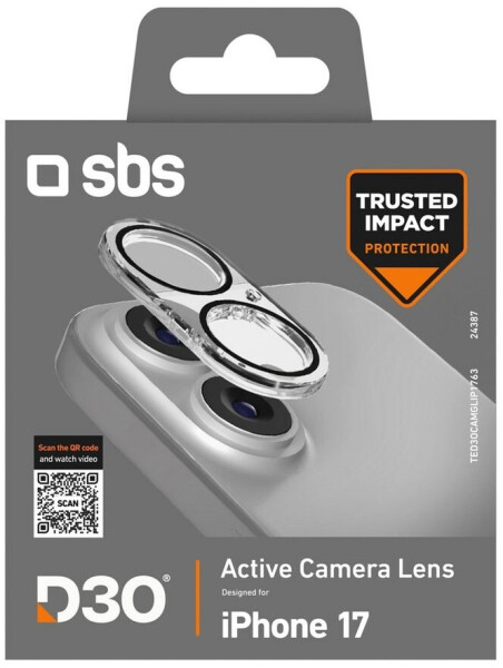 SBS Mobile Schutzfolie Kamera Apple iPhone 17 Transparent 1 Stk, Bild 2