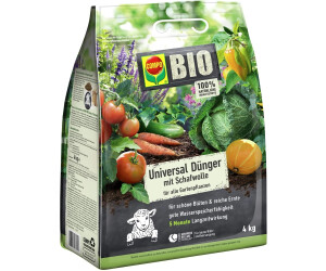 COMPO BIO Universal Dnger mit Schafwolle 4 kg ab 21.99  | Vergleiche 5  Angebote auf idealo.de