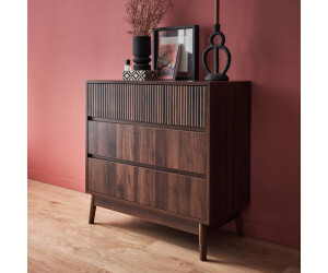 sweeek Linear Kommode 3 Schubladen Dunkles Holzdekor 80x40x80cm (ILINCHEST3DDW) ab 118,99 € (Oktober 2026)