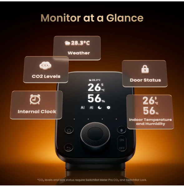 SwitchBot Hub 3 Smart-Home-Hub, Matter, IR/Bluetooth-Fernsteuerung, WLAN-Thermometer & Hygrometer (W7202100), Bild 6