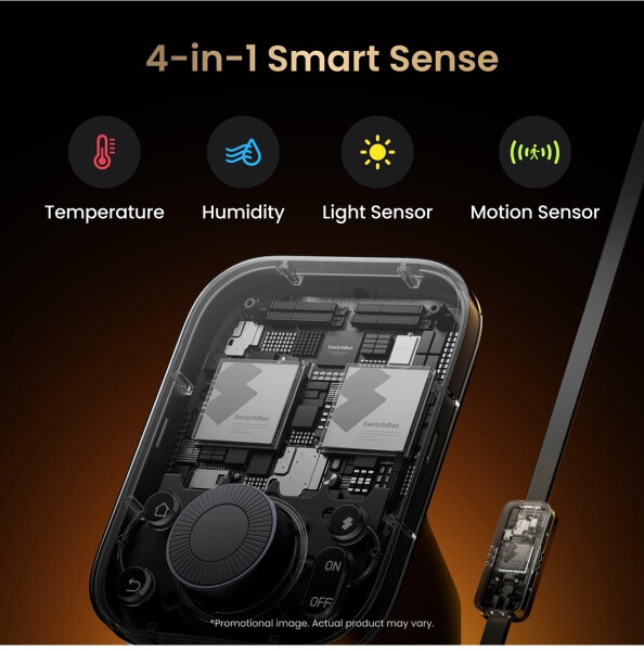 SwitchBot Hub 3 Smart-Home-Hub, Matter, IR/Bluetooth-Fernsteuerung, WLAN-Thermometer & Hygrometer (W7202100), Bild 8